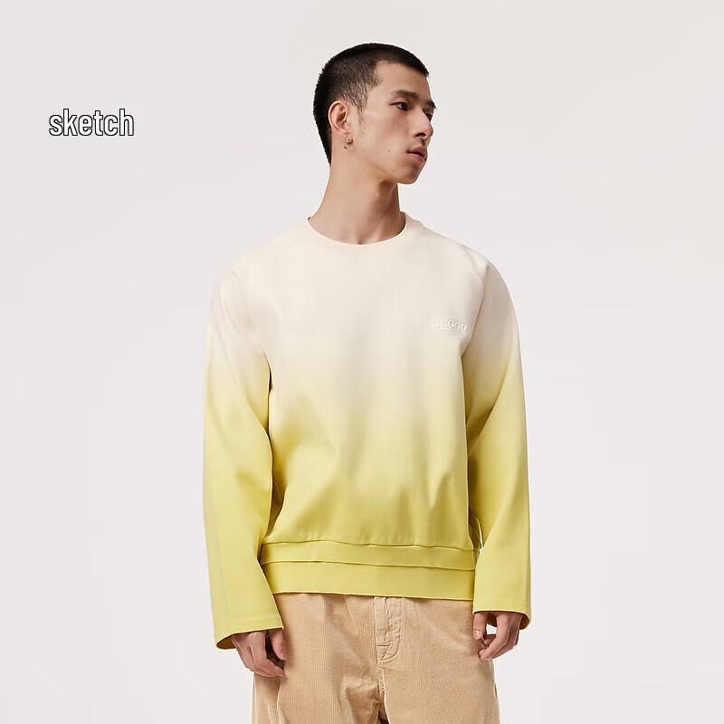 

Sketch Men s 2024 Spring Casual Loose Fit Round Neck Long Sleeve Sweatshirt S