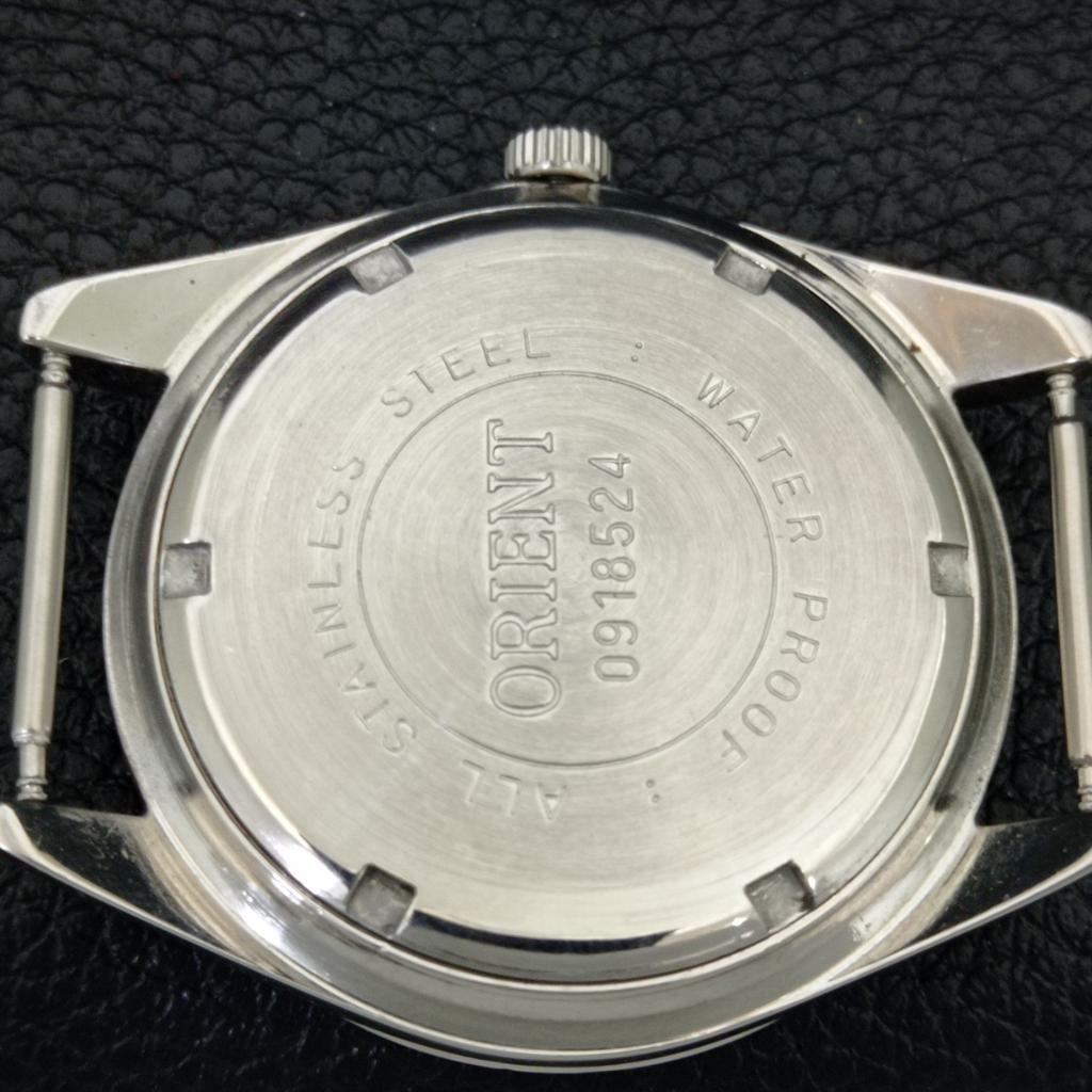 ORIENT HAND-WINDING JAPAN MENS VINTAGE ORIGINAL DIAL WATCH a704806-1