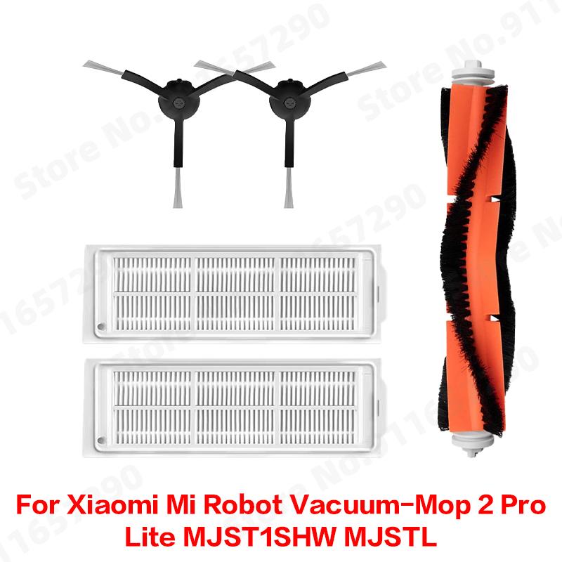For Xiaomi Mi Robot Vacuum-Mop 2 Pro/Lite MJST1SHW MJSTL Side Main Brush Water Tank Dust box Mop Cloth HEPA Filter Accessories