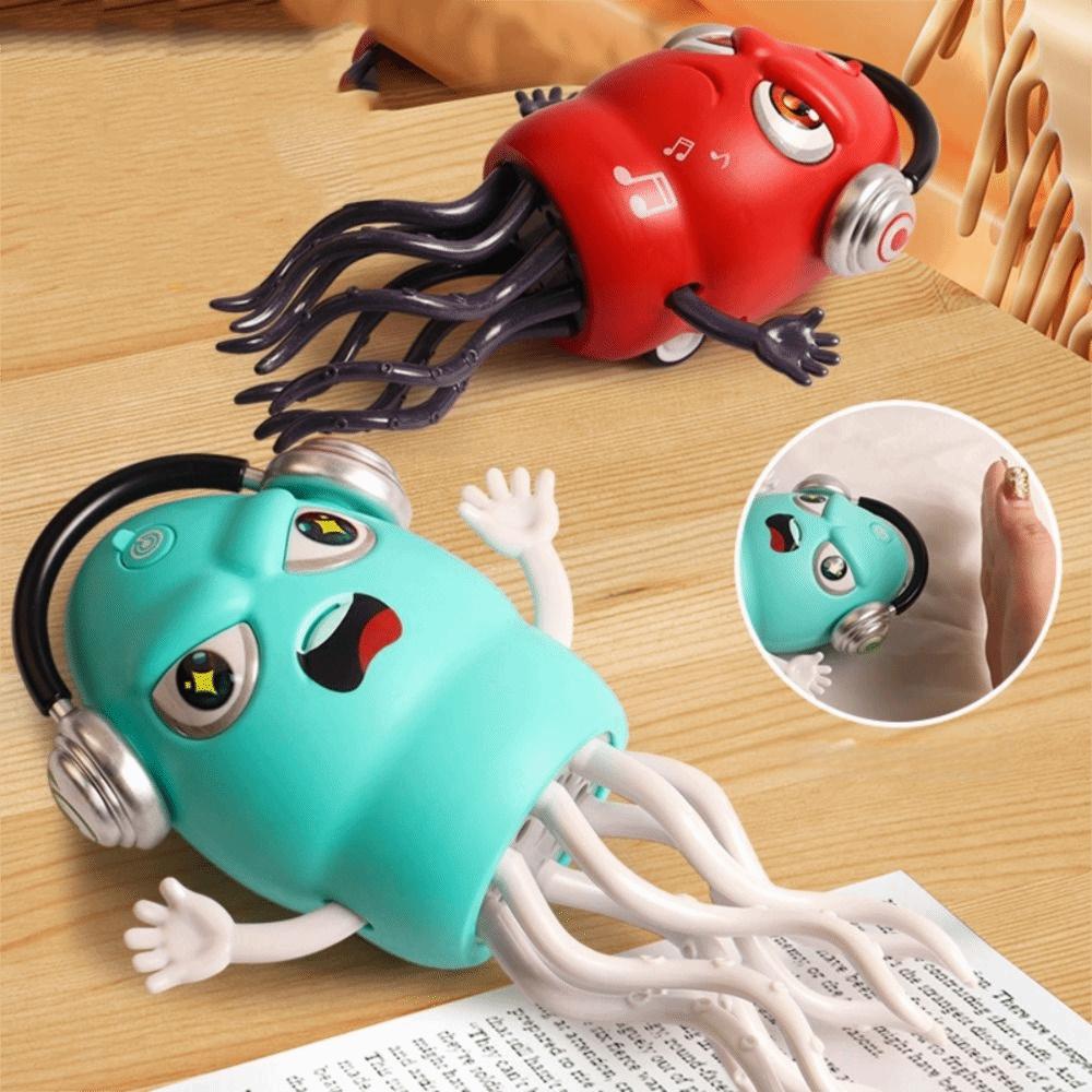 Simulation Electric Dancing Octopus Toy Interactive Walking Dancing Octopus  Birthday Gift