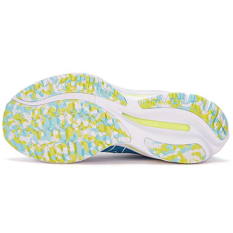 Roxy X Mizuno Wave Rider 26 Rutschfeste Strapazierfähige Atmungsaktive Low-Top Laufschuhe Damen Sneaker Himmelblau J1GD225872
