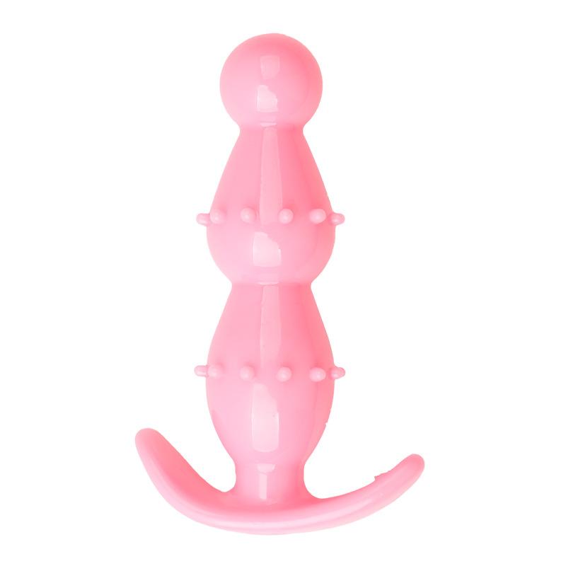 Soft Butt Plug Anal Plug Prostate Massage Stimulator Anal Trainer for Adult Erotic Sex Toys for Women Men Couples