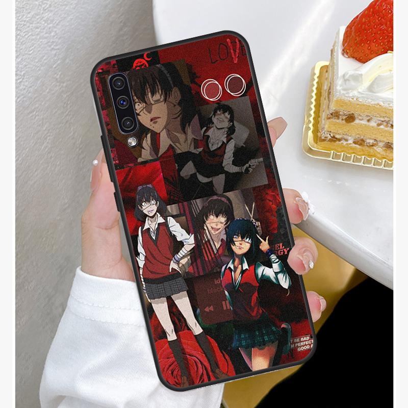 Carcasă de telefon anime Ikishima Midari Kakegurui pentru Samsung Galaxy A50 A70 A02S A20S A21S A52S A12 A32 A52 A72 A51 A71