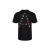 adidas T Shirts Men's Black Crew Neck Moderate Straight Fit FN1755