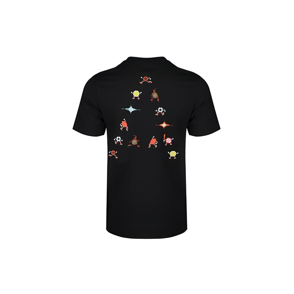 adidas T Shirts Men's Black Crew Neck Moderate Straight Fit FN1755