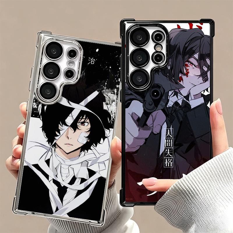 Bungo Stray Dogs Dazai Plating Phone Case For Samsung Galaxy S24 S25 FE S26 Edge S23 Ultra S22 S21 Plus S20 Anti-Fall Airabag Co