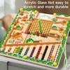 Children Magnetic Pen Moving Ball Game Magnetic Sorting Games Montessori Puzzle Toys Colorful Beads Game Maze Board Gifts