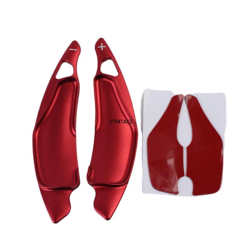 Aluminum Paddle Shifter Extension Kit for Lexus 2006-2013 2nd Gen IS250 IS350 is-F Car Shift Paddle Extended Trim Cover 2pcs