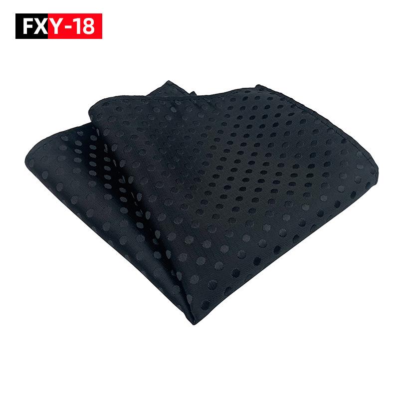 Men's Polka Dot Suit Handkerchief - Fashionable Square Pocket Scarf