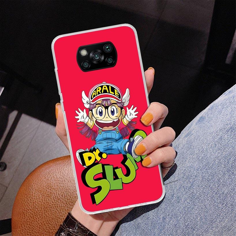 

Чехол для телефона Arale Dr Slump для Xiaomi Poco X5 X6 X7 Pro X4 Gt F7 Ultra M8 M7 Redmi 15C 15 13C 13 12C 12 Уникальная обложка Coque Poco X Xiaomi Poco X7 Pro