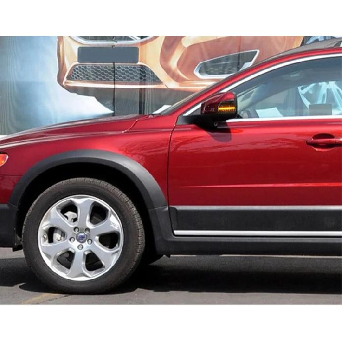 For Volvo 07-14 XC90 Reversing Mirror Light XC70 Rearview Mirror Turn Signal Housing LED Reflector