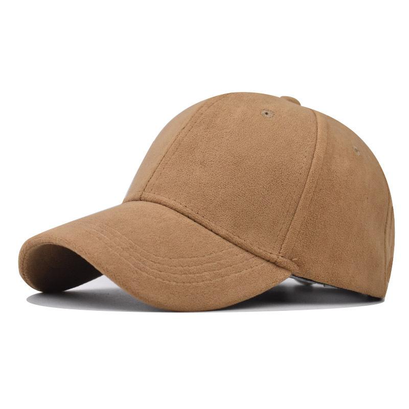 Yiran bag Casual Baseballpetten Voor Vrouwen Mannen Mode Su&egrave;de Hoed Herfst Winter Buiten Zonnekappen Snapback Hoeden Unisex Effen Kleur Hip Hop Hoed