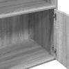 Bookshelf Grey Sonoma 100x36x189 cm Engineered Wood