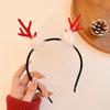 Christmas Decoration Antlers Headband Elf Deer Horn Hair Band Photo Props Christmas Headband  Girl