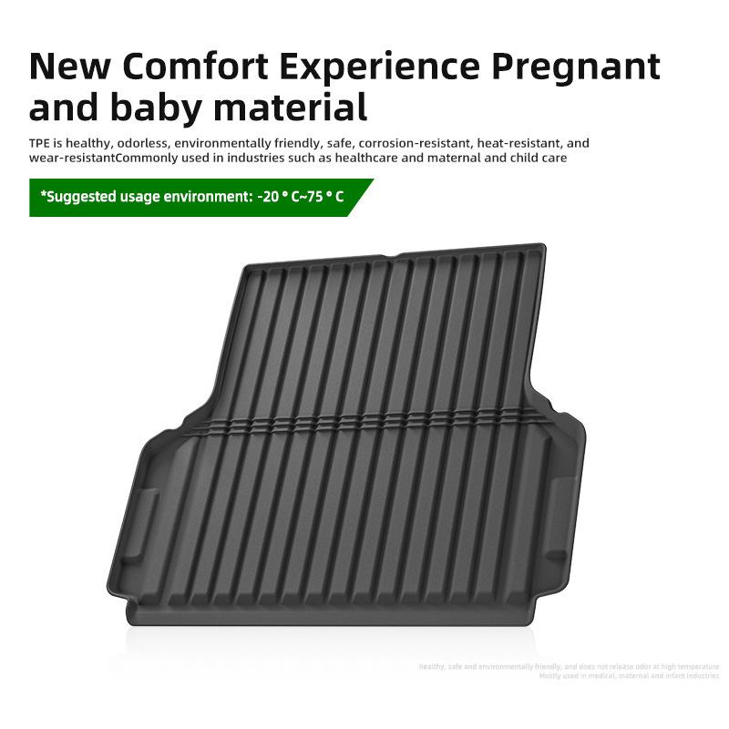 Trunk Mat for 2024-25 Mitsubishi Triton GSR/GLS - Full TPE Bed Liner