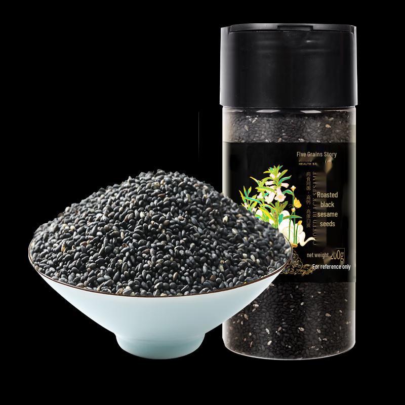 Yanzhifang Roasted Black Sesame Seeds