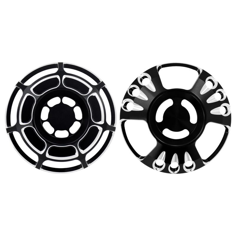 Motorcycle CNC Front Speaker Horn Cover Grill Masks Aluminum For Harley For Sportster XL 1200 883 72 48 Iron Low Roadster 96-22