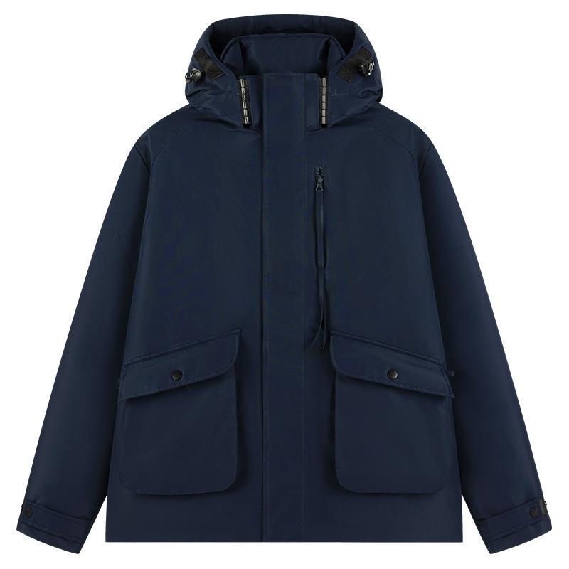 Couple tooling down padded jacket men's trend padded jacket new winter short trend loose thickened down padded jacket women