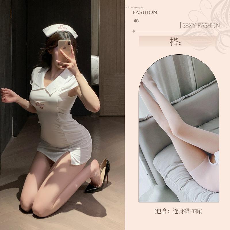 Sexy lingerie pure lust lingerie fun female uniform abstinence department qn nurse sexy pajamas female fun