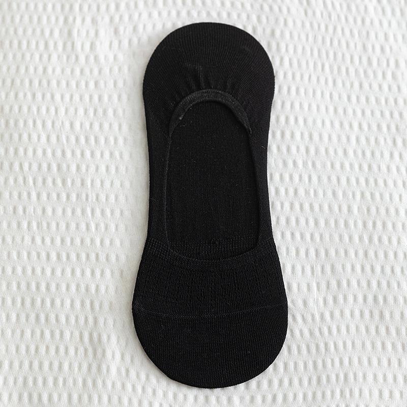 Female Summer Thin Pure Cotton Mesh Boneless Shallow Mouth Invisible Non Slip Non Drop Heel Socks