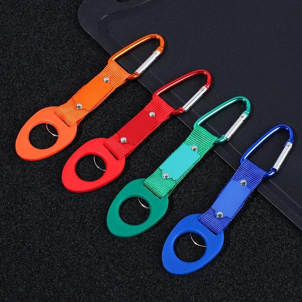 1PC Water Bottle Holder Clip Outdoor Camping Hiking Sport Kettle Buckle Carabiner Belt Backpack Hanger Hook Climbing Accessories