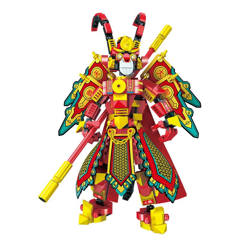 Black Myth Wukong Diy Assembling Building Blocks Ornaments Children Toys For Collectors And Kids