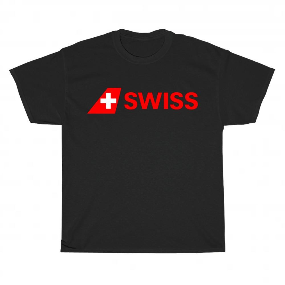 New Swiss International Airlines Logo Unisex T-Shirt Funny Size S to 5XL XL