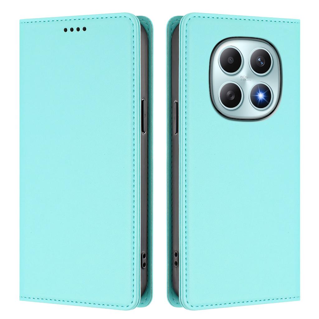 Für Xiaomi Poco M8 5G/Redmi Note 15 5G (Global)/15 4G (Global) Leder Geldbörse Hülle Magnetverschluss RFID-Blockierung Handyhülle