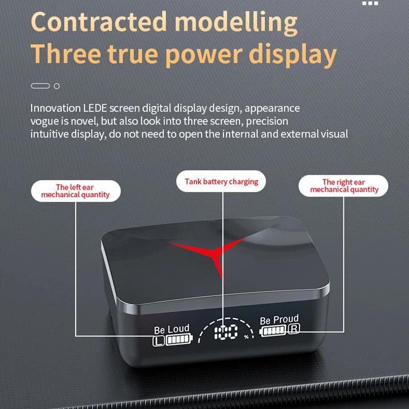 M9Pro Digital Headphones TWS Earphone Wireless Headset Bluetooth 5.3 Gaming Music Sport Call Earbuds with Mic For iPhone Xiaomi