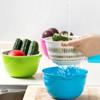 Creative Multi-Functional Double-Layer Drainage Basket, Plastic Vegetable Washing Basket, Vegetable And Fruit Drainage Storage B