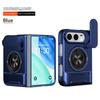 Odolné nárazuvzdorné magnetické pouzdro na telefon Armor pro IPhone Duo 18 Fold s otočným stojánkem na prsten a posuvným krytem chrániče objektivu fotoaparátu