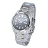 SEIKO5 Watch Waterproof Automatic Mechanical Automatic Winding Stainless Steel Metal Silver Black SRPE55K Men's [Item]