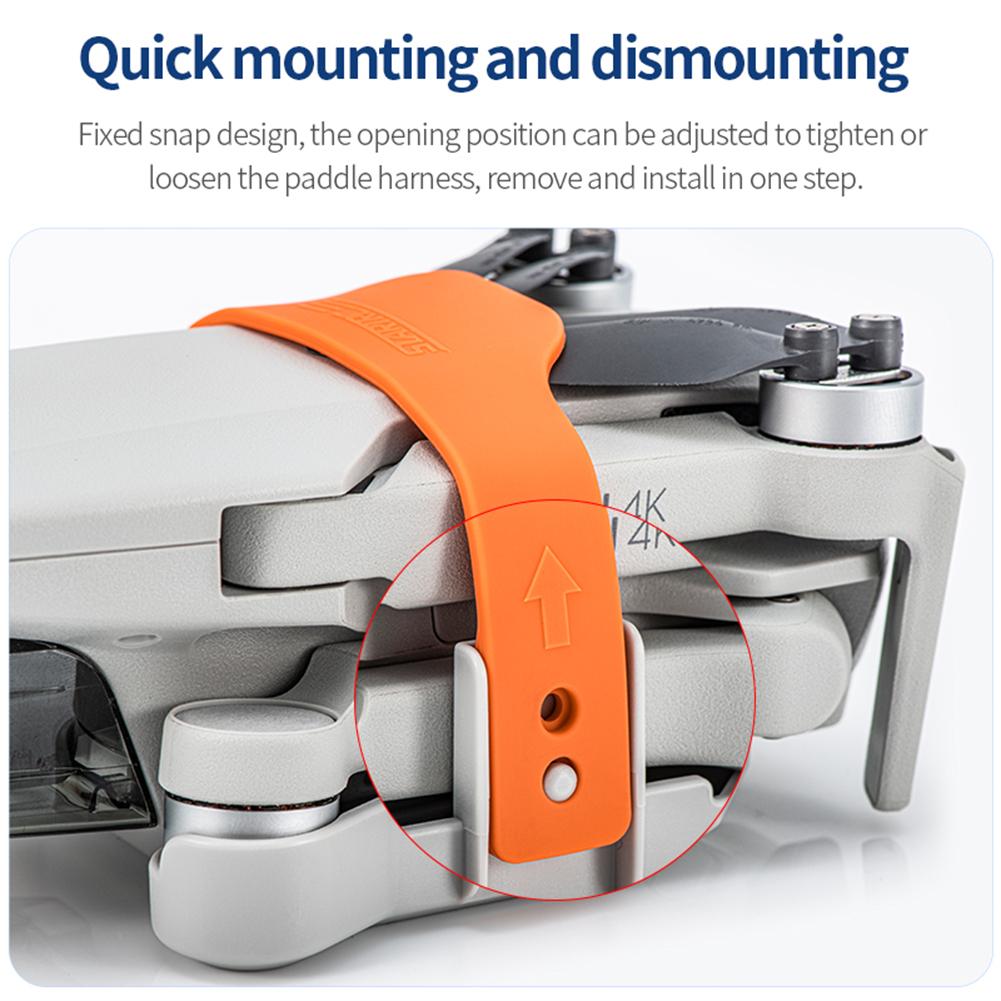 Propeller Holder Strap, Mini Drone Props Guard Blade Stabilizer Fixator Accessory Compatible For DJI Mini 4K/ Mini 2 SE /Mini 2