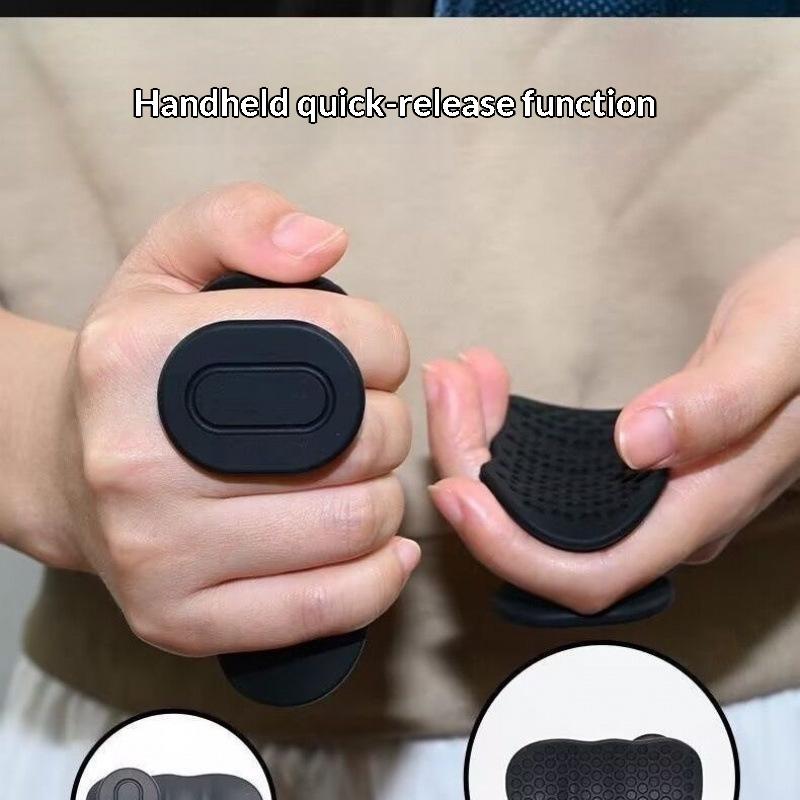 2Pcs Silicone Hand Grip Pads Anti-Slip Palm Protector For Gym Fitness Weightlifting Dumbbell Pull Up Callus Blisterprevention