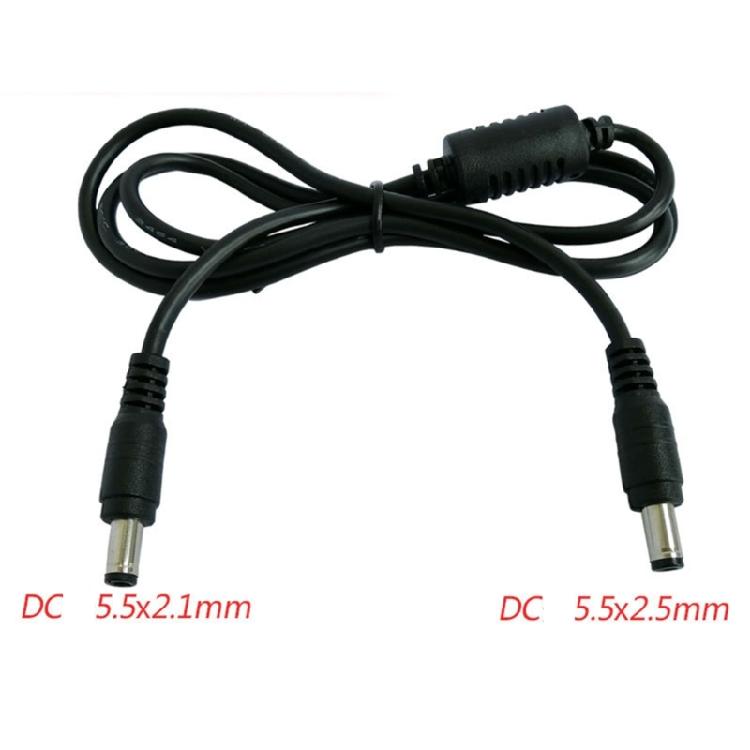 DC-Wandler 5,5x2,1mm Stecker auf Stecker 5,5x2,5mm Typ-C-Stecker Stromanschlusskabel