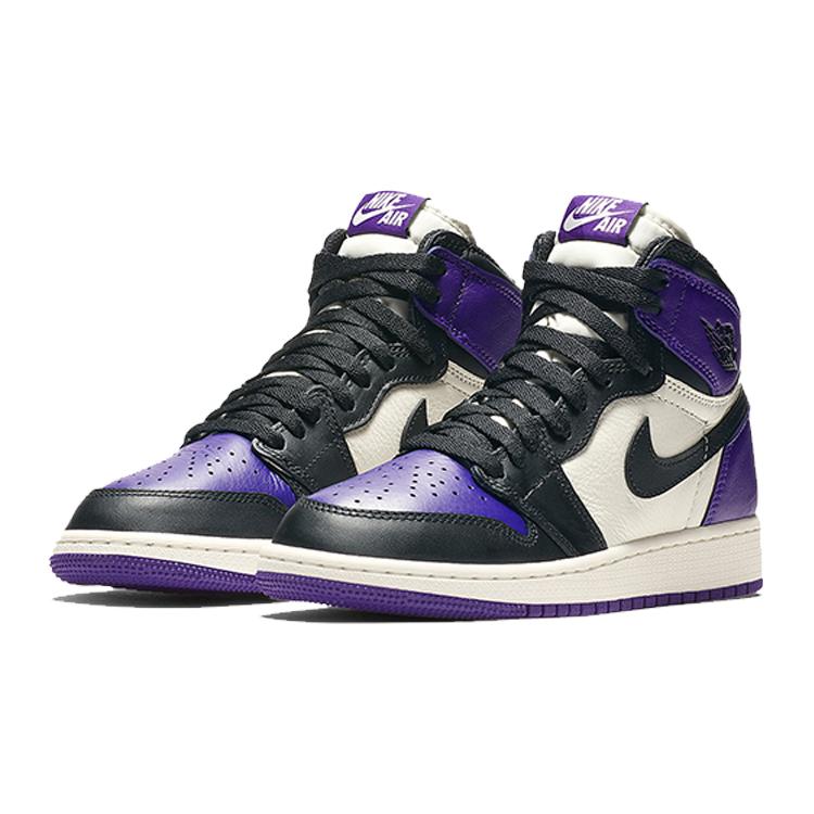 Jordan 1 Retro High OG GS Court Purple 575441-501