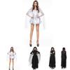 Elegant Ghost Bride Fancy Dress For Women Perfect For Halloween Horror Parties
