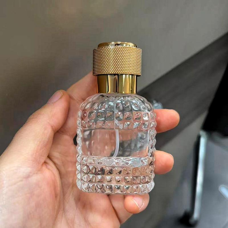 

30Ml Travel Perfume Atomizer Empty Bottles Portable Pineapple Shape Dispenser Refillable Transparent Spray Bottles Unisex one size