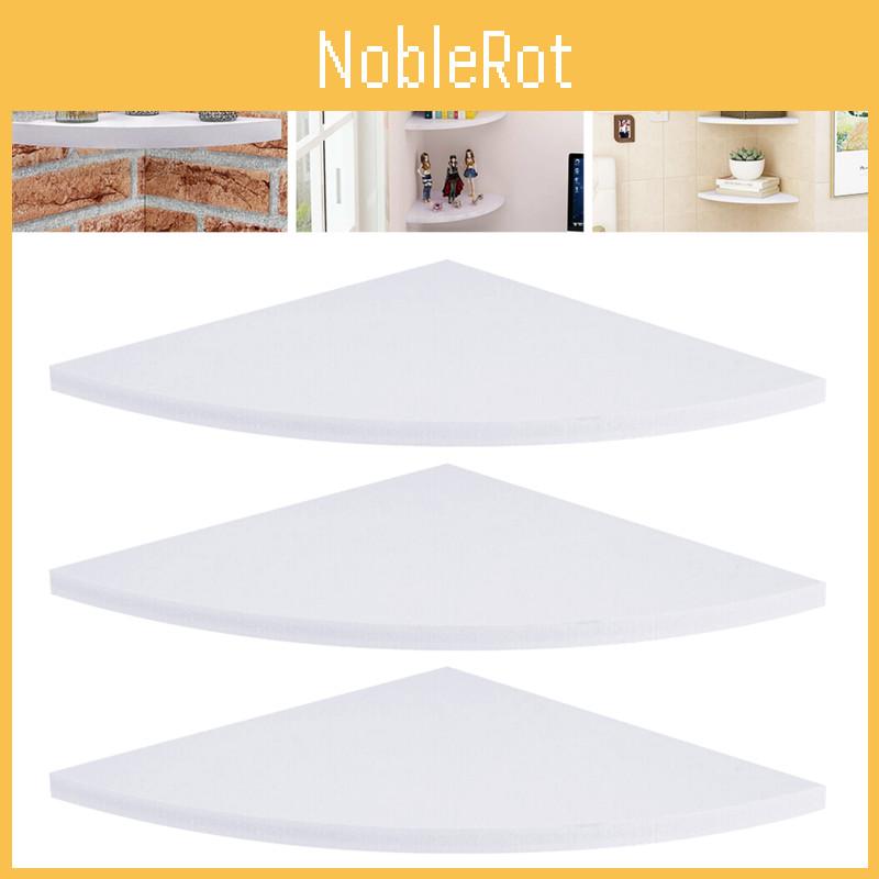 Triangle Wall Shelf Stylish And Functional For Living Room Made Of Particle Board