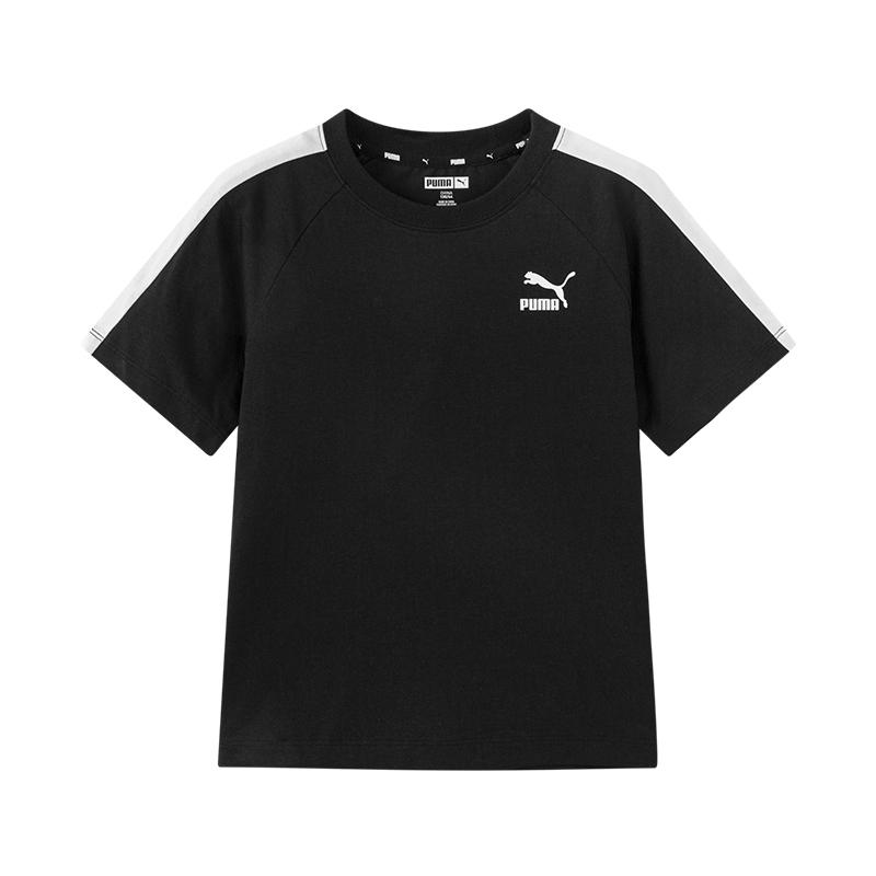 PUMA SportstyleT7 T Shirt Black Kids 353925117203-90001 120