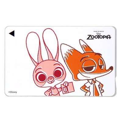 Adesivo para Cartão IC Zootopia Pop Judy Nick Layout &