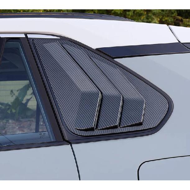 For TOYOTA Rav4 (xa50) -2024     Decorate Accessories Carbon Fiber Style Rear Window Shutter Decoration