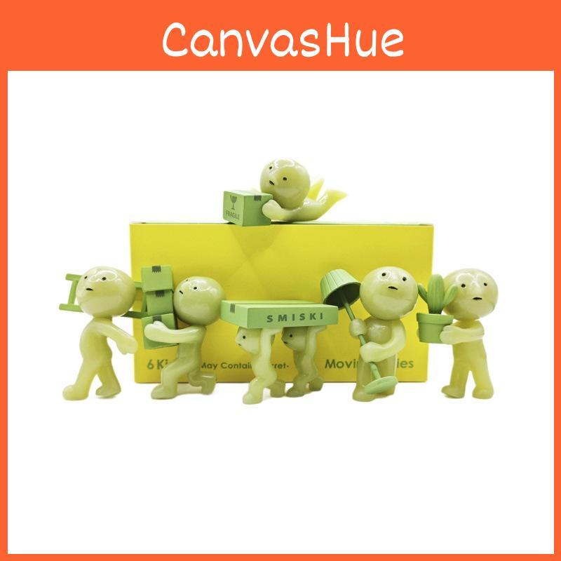 Eye Catching Glow In The Dark Action Figure Cartoon Model Toy Gift Decoration