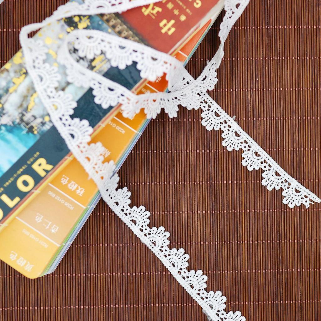 Water Soluble Milk Silk Hollow Lace Accessories Diy Handmade Home Textile Decorative Clothing Material Lace Fabric