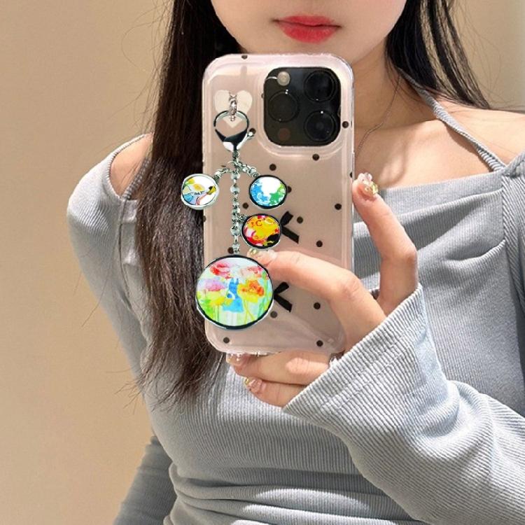 Sublimation Blank Keychain Heat Transfer Keyring Pendant Handmade Custom Gifts for Christmas Valentine Graduation Day