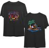 1995 Jimmy Buffett Summer Tour Shirt – Vintage Domino College Tee, White Single