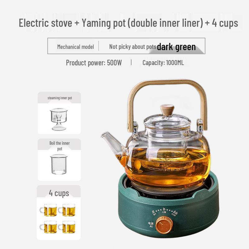 Multifunctional Mini Electric Tea Pot & Stove