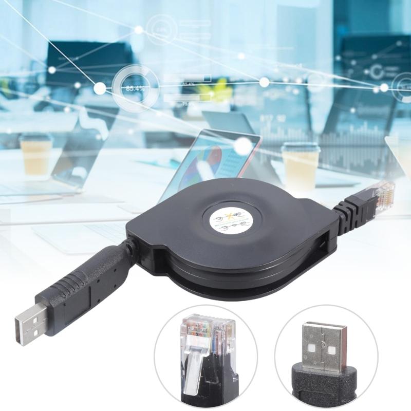 USB To RJ45 Serial Adapter Cable 8P8C Converter For Server Router Flexible Switching Configuration Direct Connection