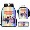 Monster Story Schoolbag High Definition Multi-Function Oxford Lightweight Backpack