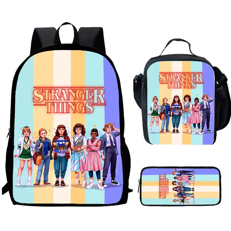 Monster Story Schoolbag High Definition Multi-Function Oxford Lightweight Backpack